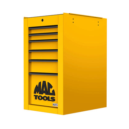 Tech™ Series 6-Drawer Side Cabinet with PowerTech™ Drawer - Sunburst Yellow