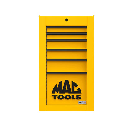 Tech™ Series 6-Drawer Side Cabinet with PowerTech™ Drawer - Sunburst Yellow