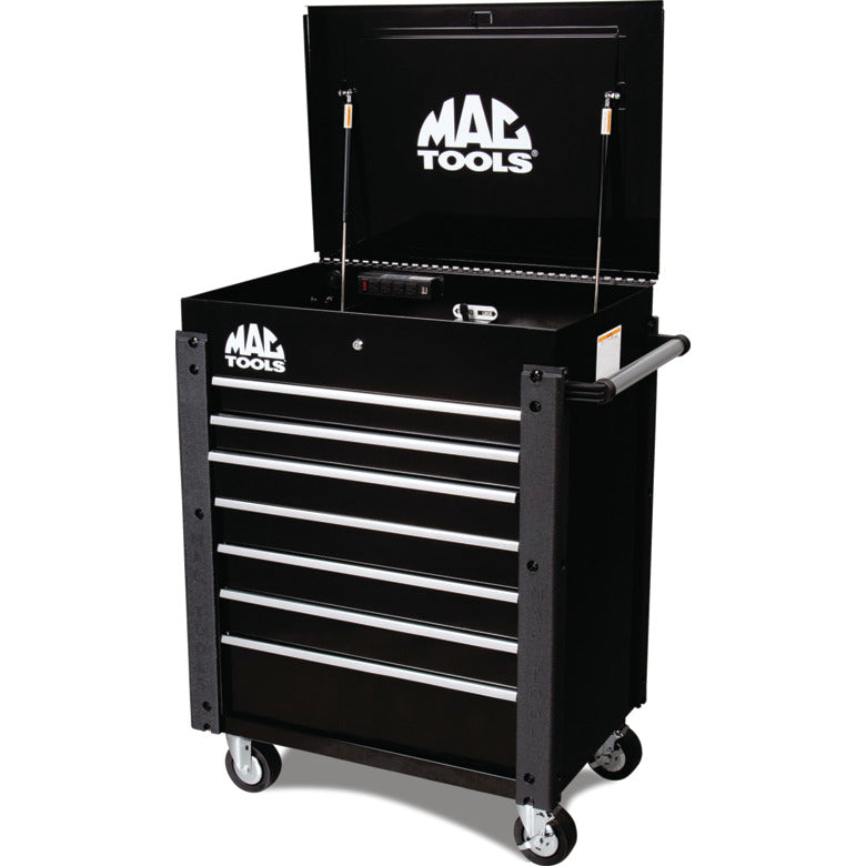 7-Drawer Utility Cart - Galaxy Black