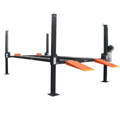 Stratus Compact Enclosed 4 Post 9k lbs Storage Parking Car Lift w/casters SAE-P49C