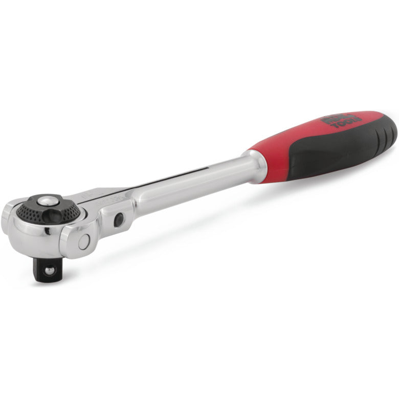 1/2" Drive Bi-Material Swivel-Head Ratchet - 12"