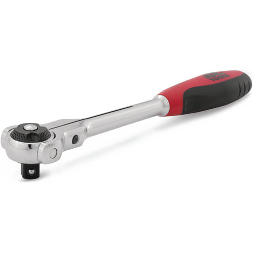 1/2" Drive Bi-Material Swivel-Head Ratchet - 12"