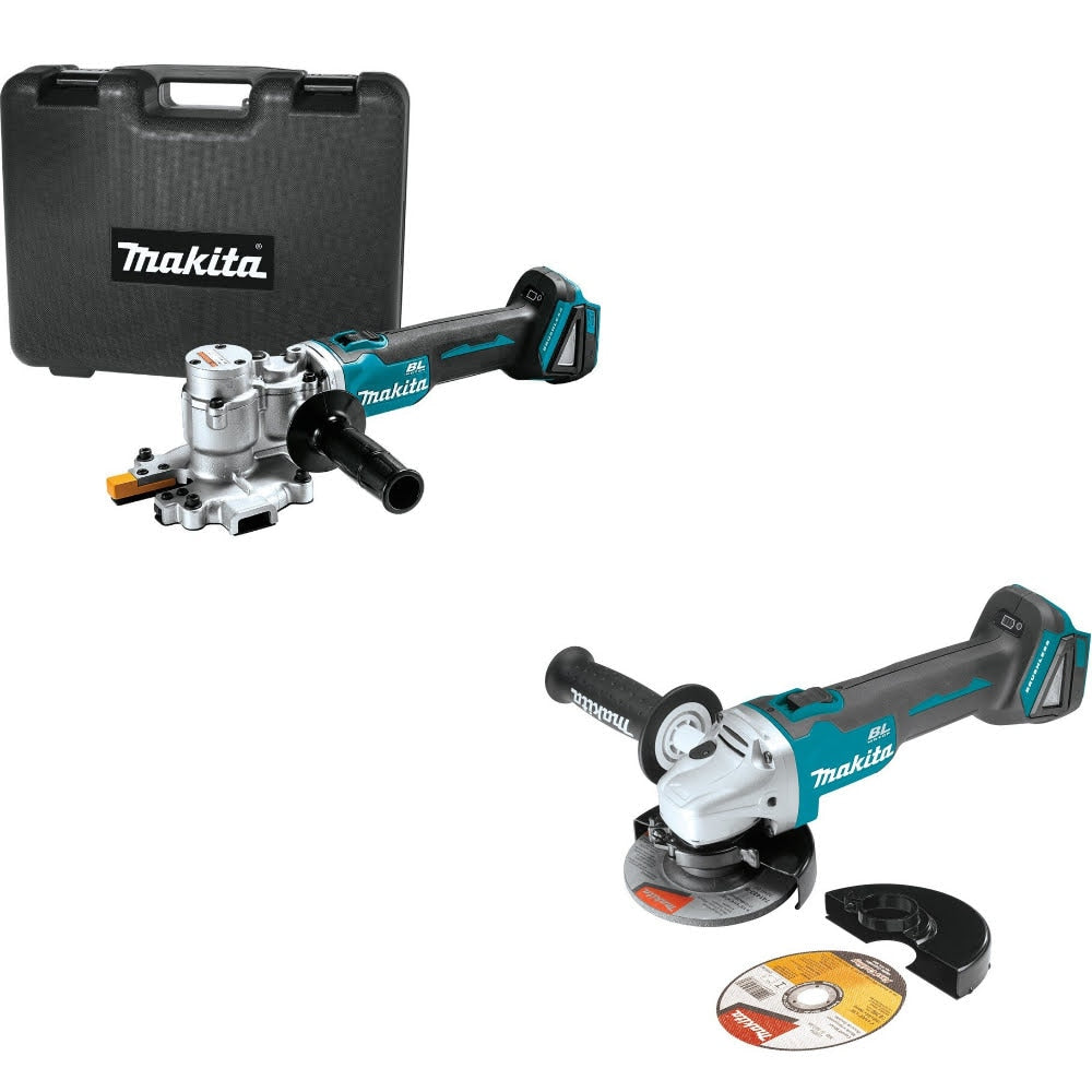 Makita XCS06ZK Flush Cutter Kit W/ FREE XAG04Z 4-1/2"/5" Angle Grinder