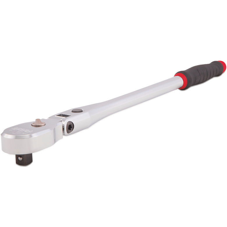 3/8" Drive Axis 90-Tooth Locking Flex-Head Comfort-Handle Ratchet - 18"