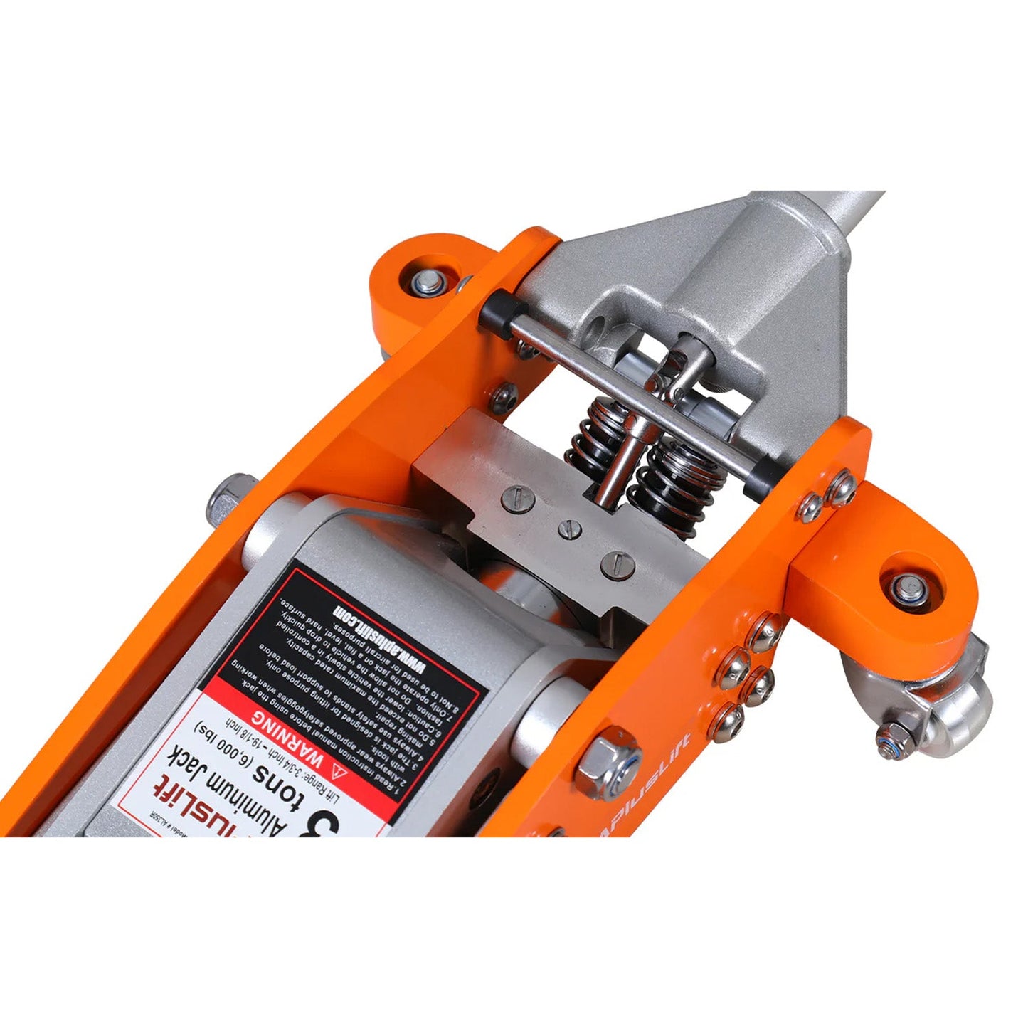 APlusLift 3 Ton Lower profile Full Aluminum Racing Floor Jack, AL350R