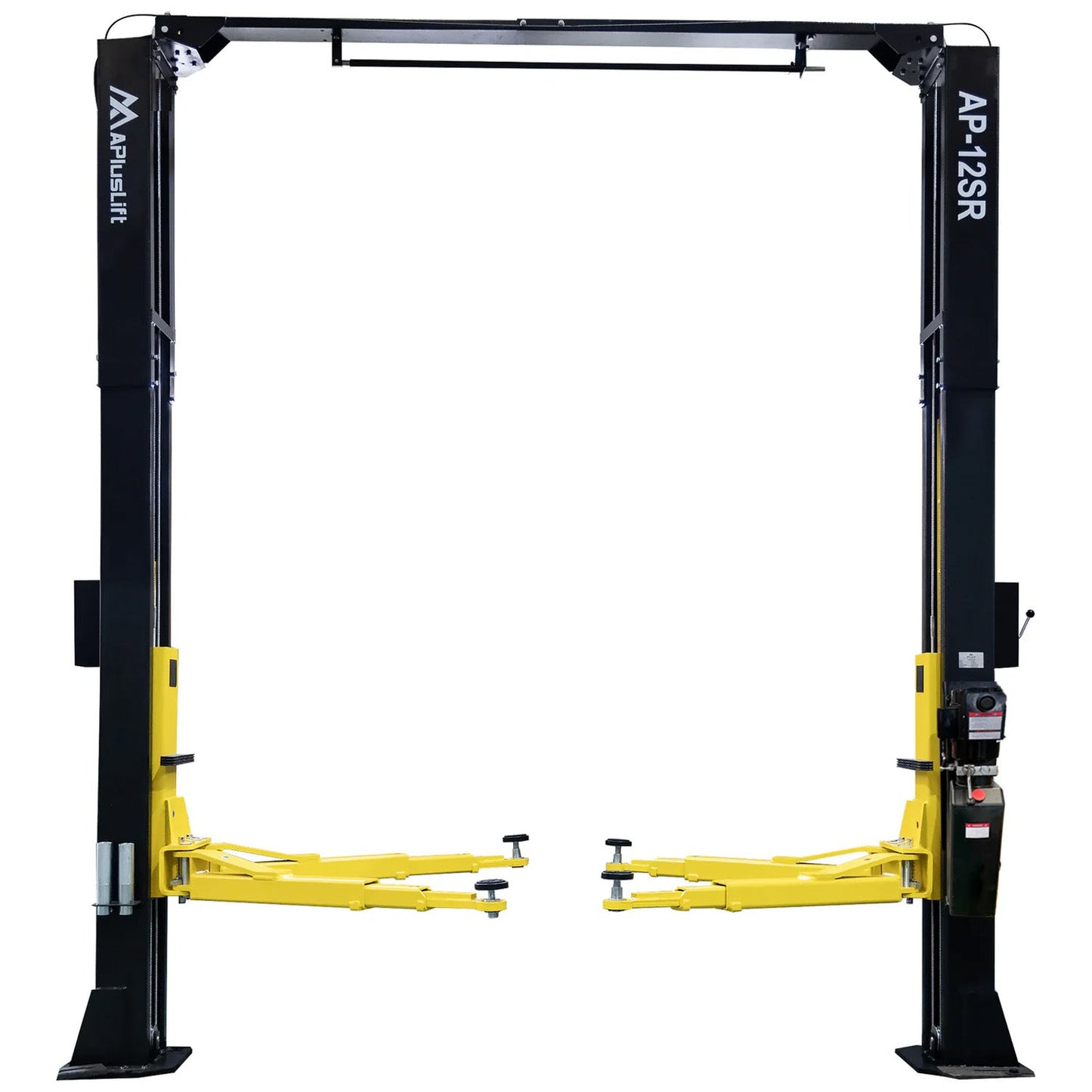 APlusLift 12,000LB 2-Post Overhead Single Release Direct Drive Car Lift #AP-12SR