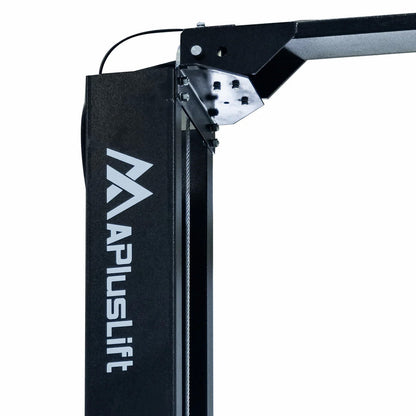 APlusLift 12,000LB 2-Post Overhead Single Release Direct Drive Car Lift #AP-12SR