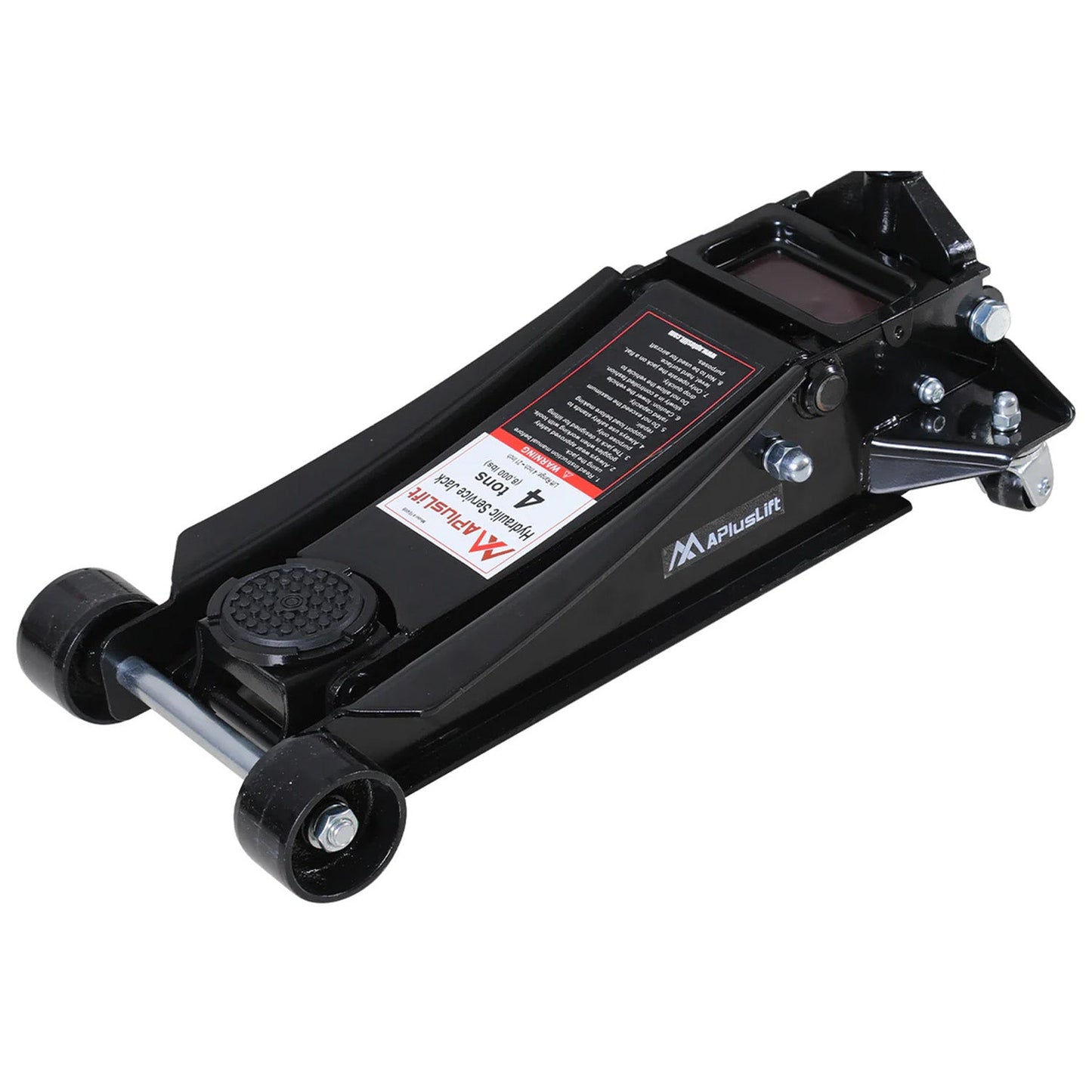 APlusLift 4 Ton Lower profile Steel Racing Floor Jack, FE400B