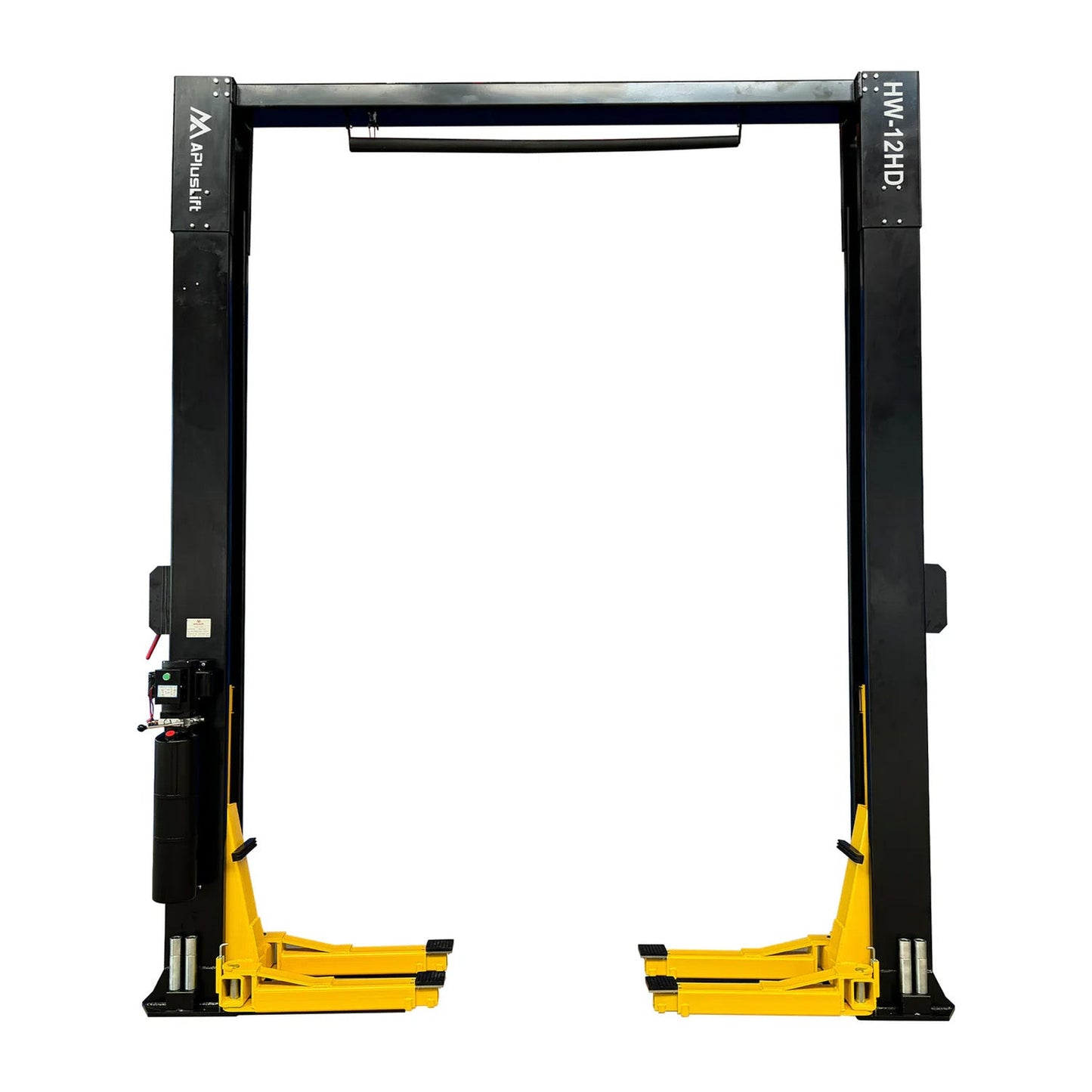 APlusLift 12,000LB 2-Post Overhead Single Release Direct Drive Car Lift #HW-12D