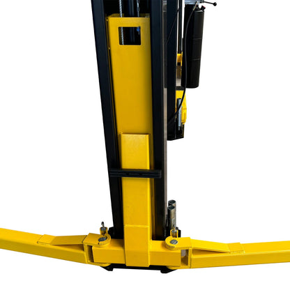 APlusLift 12,000LB 2-Post Overhead Single Release Direct Drive Car Lift #HW-12D