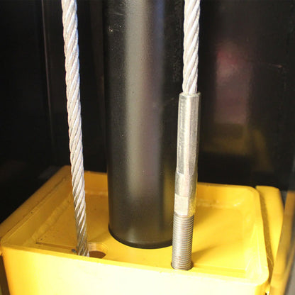 APlusLift 12,000LB 2-Post Overhead Single Release Direct Drive Car Lift #HW-12D