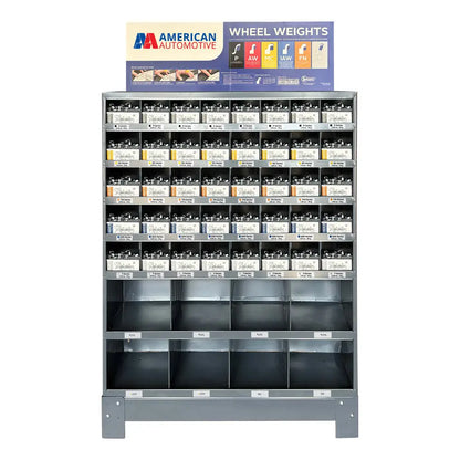 AA 74-075 Master Wheel Weight Assortment (Lead, 2,637 Pcs.)