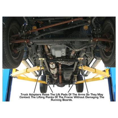 Atlas® PV12PX Adj Height Ex-Wide/Ex-Tall 2 Post Lift 12k lbs ATEXH-PV12PX-FPD