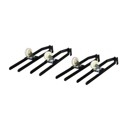 APlusLift 9,000LB 4-Post Double Deck Parking Storage Service Car Lift #HW-9KDP