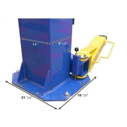 Atlas® OHX10000X Commercial Grade Extra Tall 2-Post Lift 10,000 lb #ATEATTD-OHX10000X-FPD