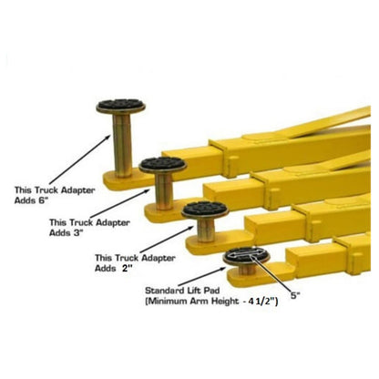 Atlas® OHX10000X Commercial Grade Extra Tall 2-Post Lift 10,000 lb #ATEATTD-OHX10000X-FPD