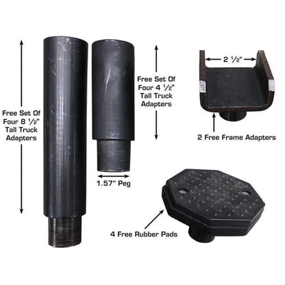 Atlas® Platinum PVL12 ALI Certified 12,000 lb. Capacity 2-Post Lift #ATEAP-PVL12-FPD