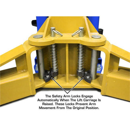 Atlas® Platinum PVL12 ALI Certified 12,000 lb. Capacity 2-Post Lift #ATEAP-PVL12-FPD