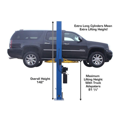 Atlas® Equipment 9OHSC Overhead 9k lb. Capacity 2-Post Lift #ATEATTD-9OHSC-SS-FPD