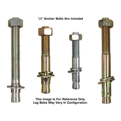 Atlas® Equipment 9OHSC Overhead 9k lb. Capacity 2-Post Lift #ATEATTD-9OHSC-SS-FPD