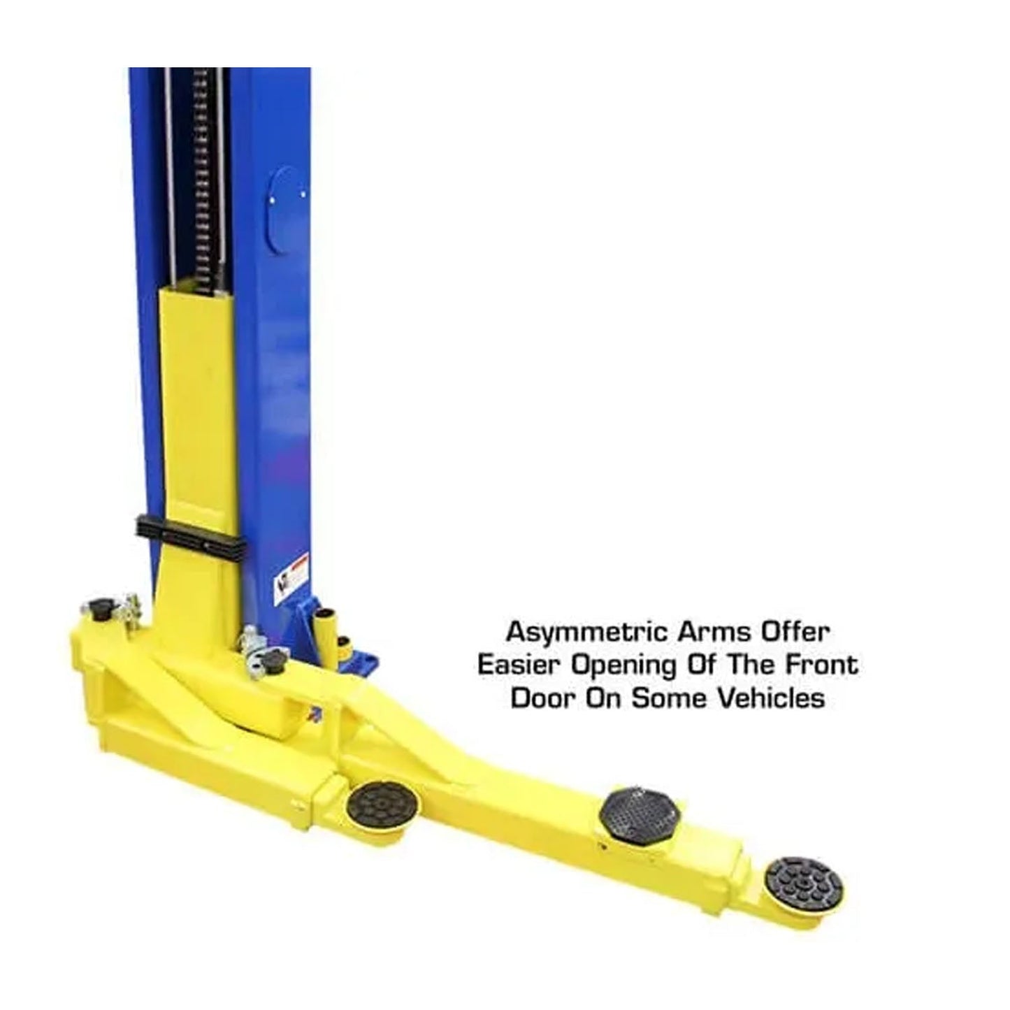 Atlas® Equipment 9KOH Symmetric/Asymmetric 2 Post Lift 9k lbs #ATEXH-9KOHX-FPD