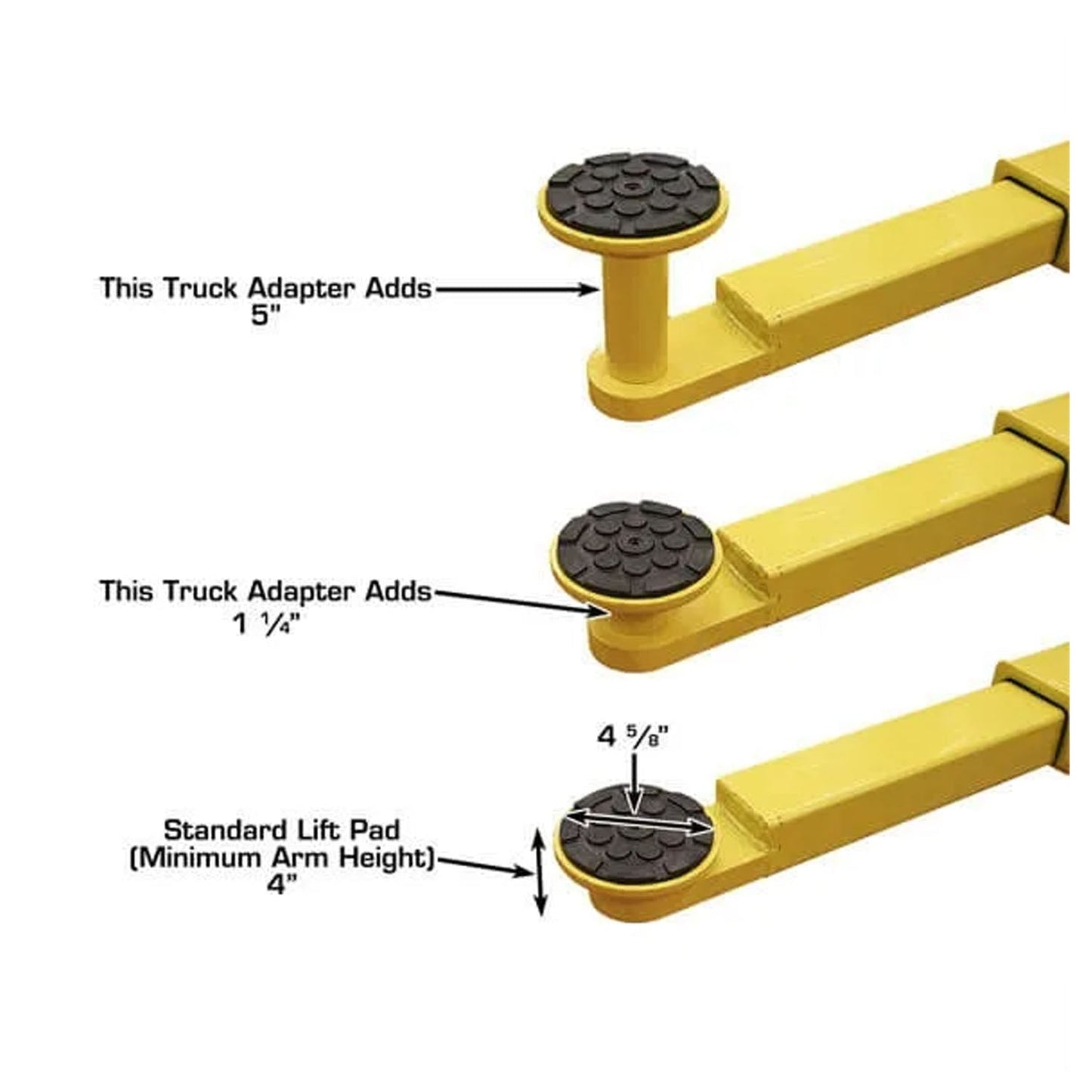 Atlas® Equipment 9KOH Symmetric/Asymmetric 2 Post Lift 9k lbs #ATEXH-9KOHX-FPD