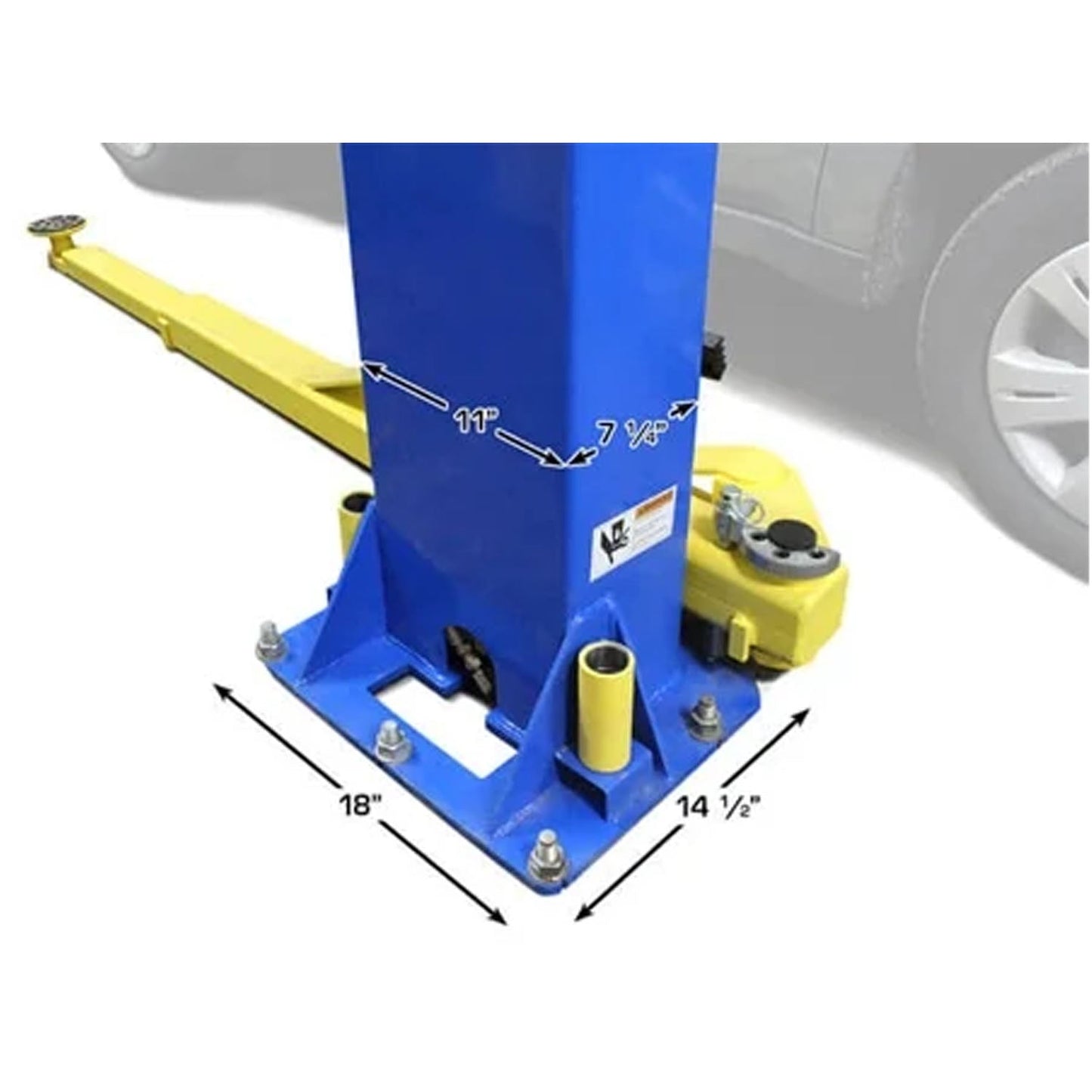 Atlas® Equipment PRO-9D Overhead 9k lbs. Capacity 2-Post Lift #ATEXH-PRO-9D-FPD