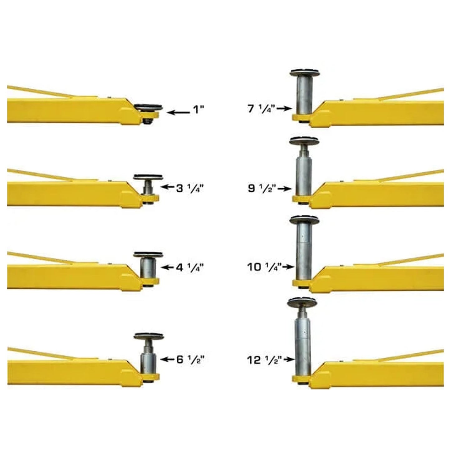 Atlas® Platinum PVL-10 ALI Certified Adj Height 2 Post Lift 10k lbs #ATEAP-PVL10-FPD