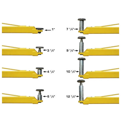 Atlas® Platinum PVL-10 ALI Certified Adj Height 2 Post Lift 10k lbs #ATEAP-PVL10-FPD