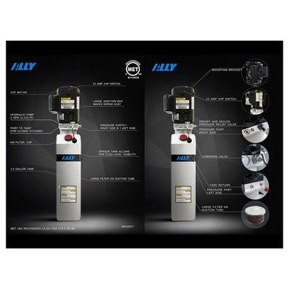 Atlas Platinum PVL9BP ALI Certified 2-Post Lift 9,000 lbs. #ATEAP-PVL9BP-FPD