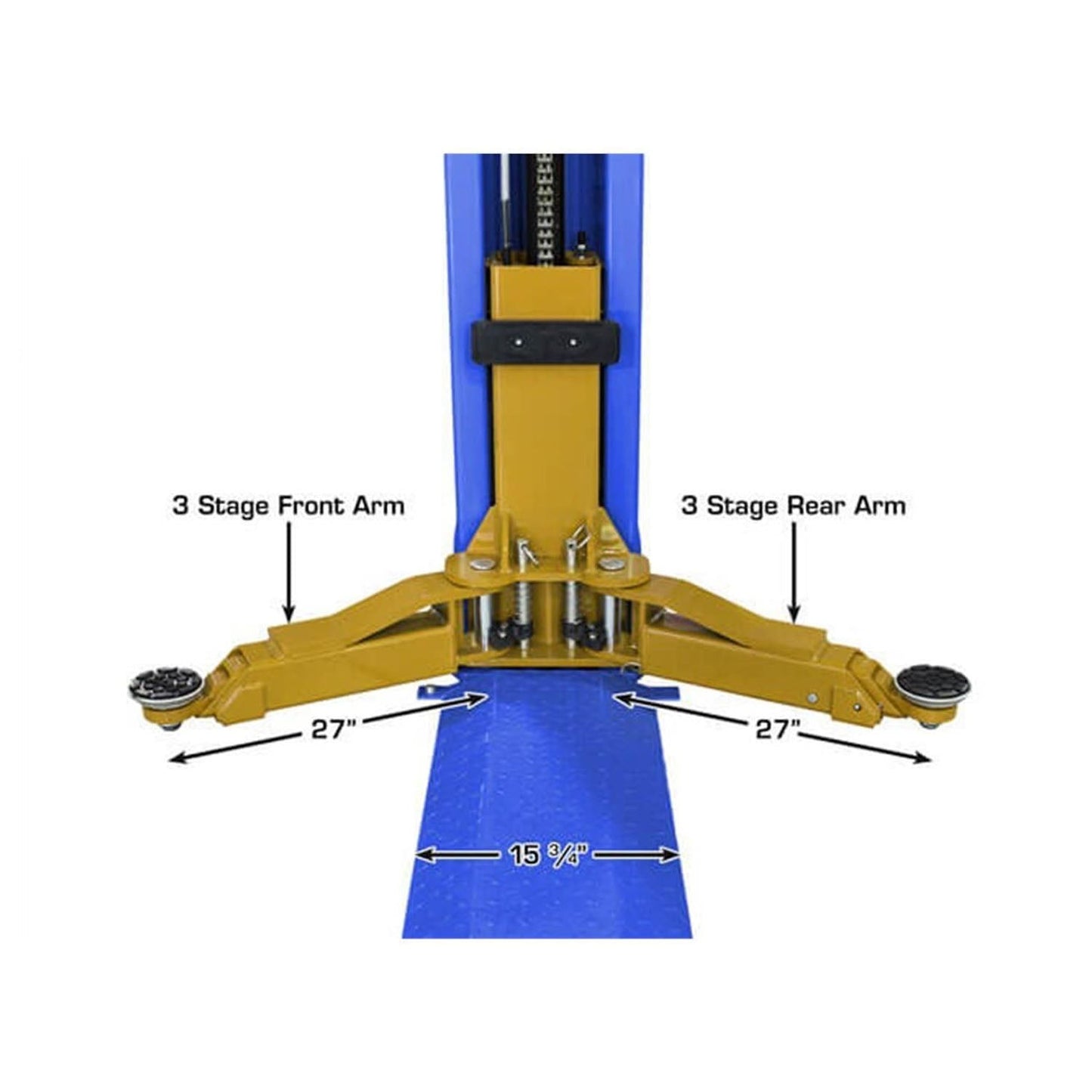 Atlas Platinum PVL9BP ALI Certified 2-Post Lift 9,000 lbs. #ATEAP-PVL9BP-FPD