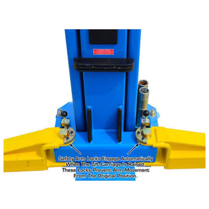 BP10000X Commercial Grade Baseplate 2-Post Lift 10,000 lbs #ATEATTD-BP10000X-FPD