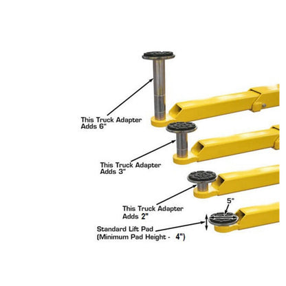 BP10000X Commercial Grade Baseplate 2-Post Lift 10,000 lbs #ATEATTD-BP10000X-FPD