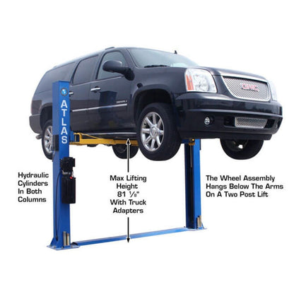Atlas® BP8000 Floor Base-Plate 2 Post Lift 8,000 lbs #ATEATTD-BP8000-FPD