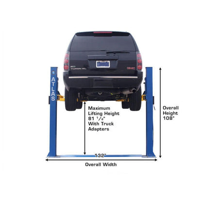 Atlas® BP8000 Floor Base-Plate 2 Post Lift 8,000 lbs #ATEATTD-BP8000-FPD