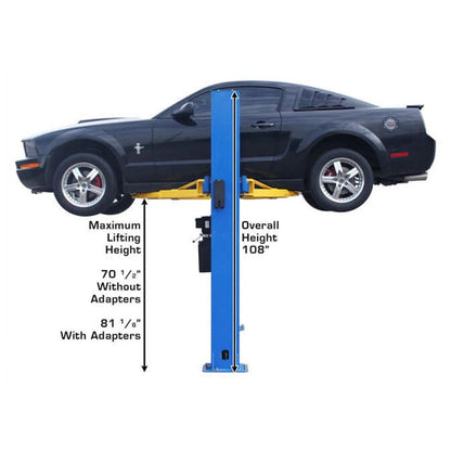 Atlas® BP8000 Floor Base-Plate 2 Post Lift 8,000 lbs #ATEATTD-BP8000-FPD