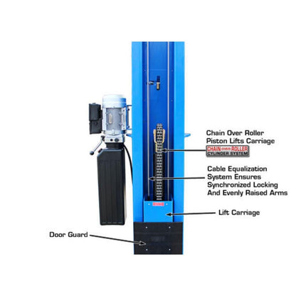 Atlas® BP-12000 HD Floor Base-Plate 2 Post Lift 12,000 lbs #ATEATTD-BP12000X-FPD