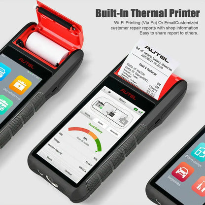 Autel MaxiBAS BT608 Car Battery/Electrical Tester Kit, Touchscreen