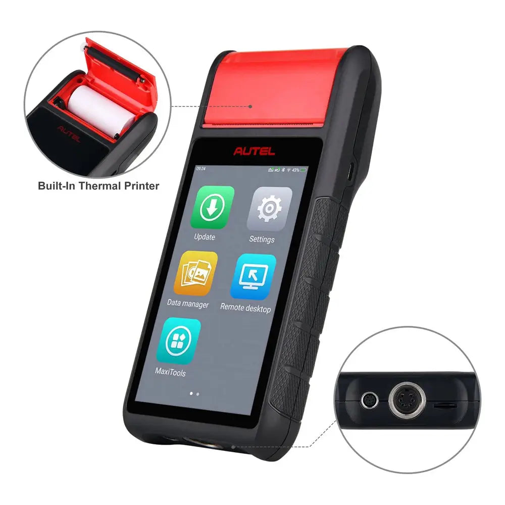 Autel MaxiBAS BT608 Car Battery/Electrical Tester Kit, Touchscreen