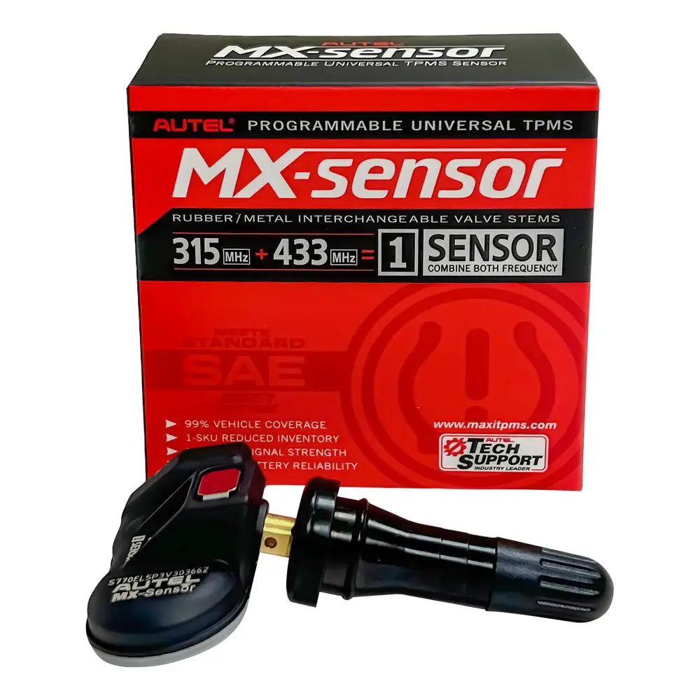 Autel MX-Sensor TPMS Sensor Bulk Box, Rubber Stem (Box of 20) - 1-SENSOR-R