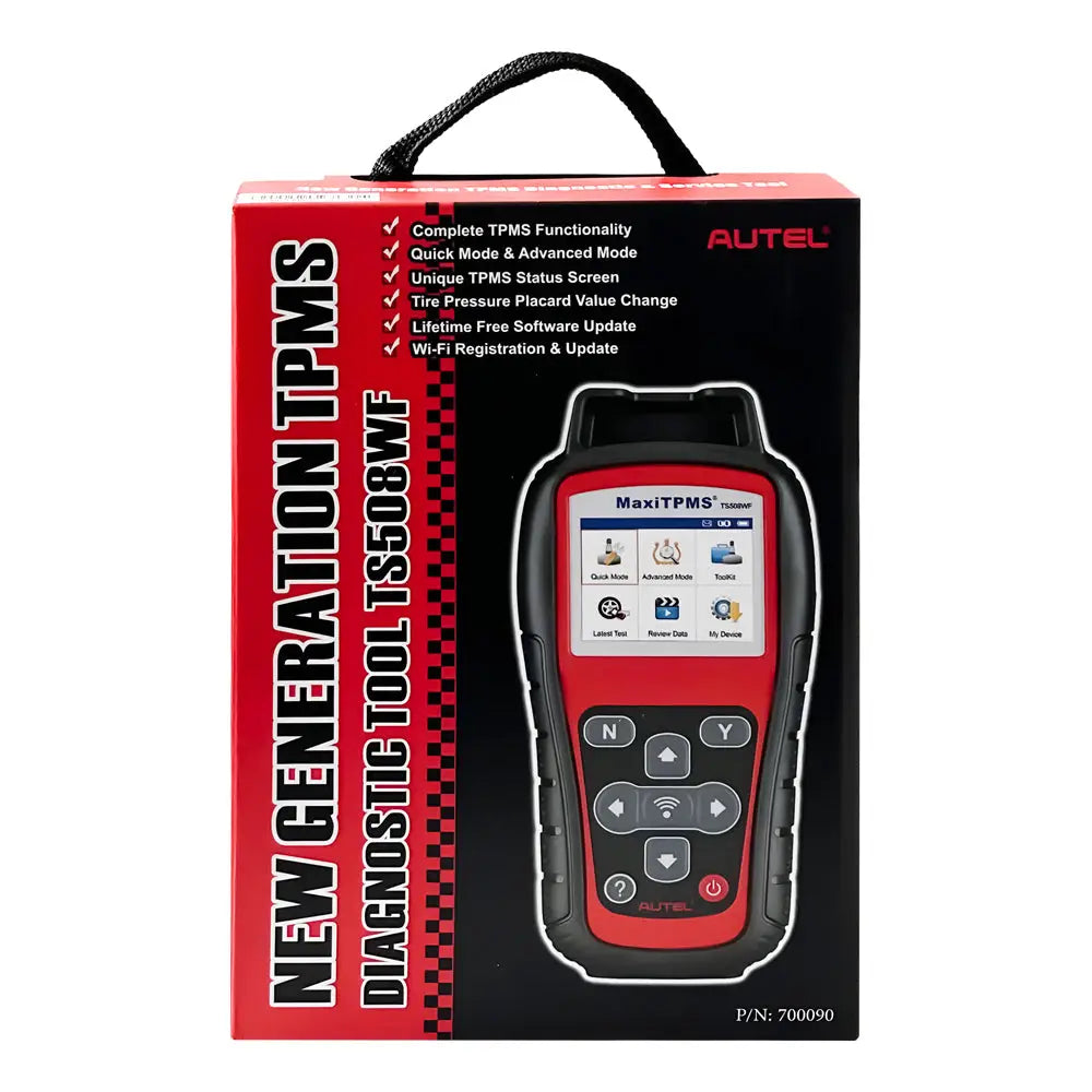 Autel TS508WF TPMS Diagnostic + Service Tool w/ 4 Sensors Bundle