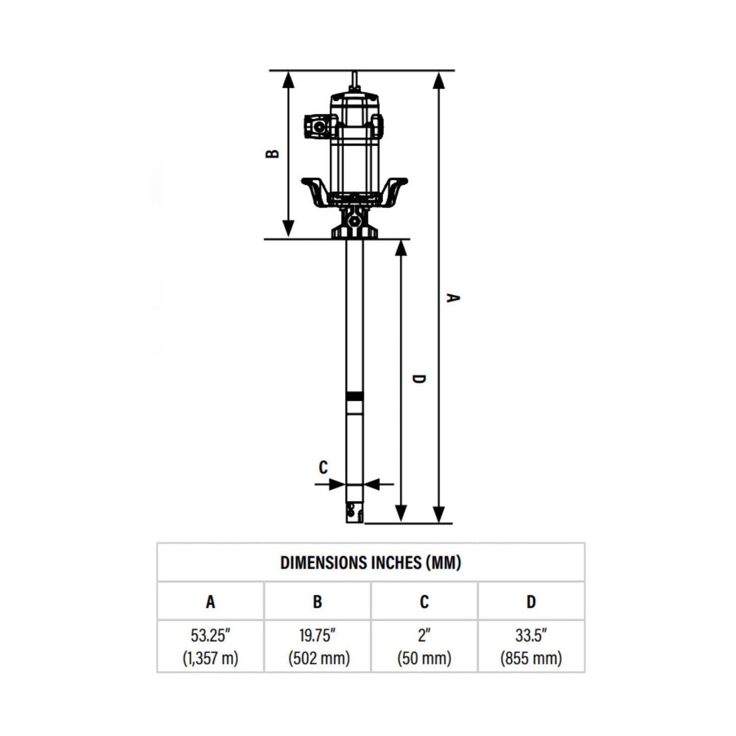 Balcrank Lion 450 25:1 Grease Pump for 120 lb. & 400 lb. Drums #1450-001