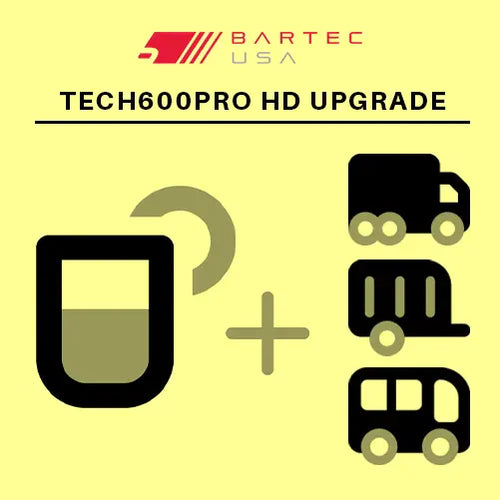 Bartec TECH600PRO HD Upgrade Kit – Expand to Heavy-Duty Vehicle Coverage
