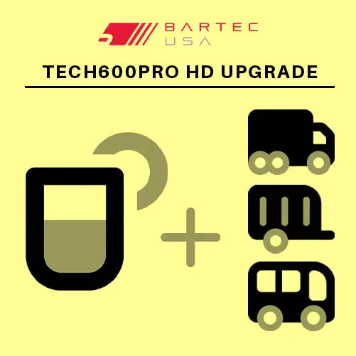 Bartec TECH600PRO HD Upgrade Kit – Expand to Heavy-Duty Vehicle Coverage
