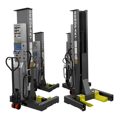 BendPak 72K ALI Mobile Column Lift System, 18K Ea. (Set of 4) - PCL-18B-4