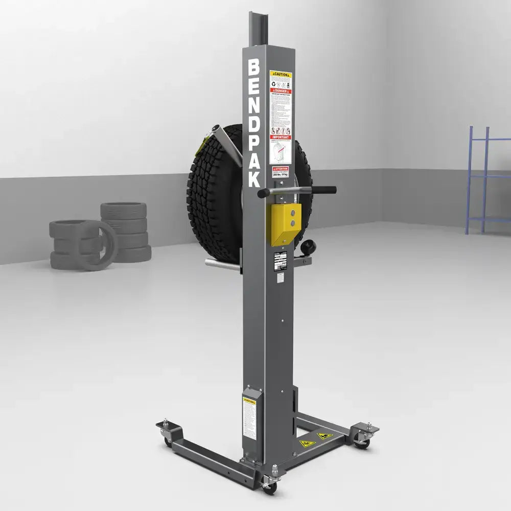 BendPak RWS-200WL Rechargeable Portable Wheel Lift, 200 lb Capacity - 5150087
