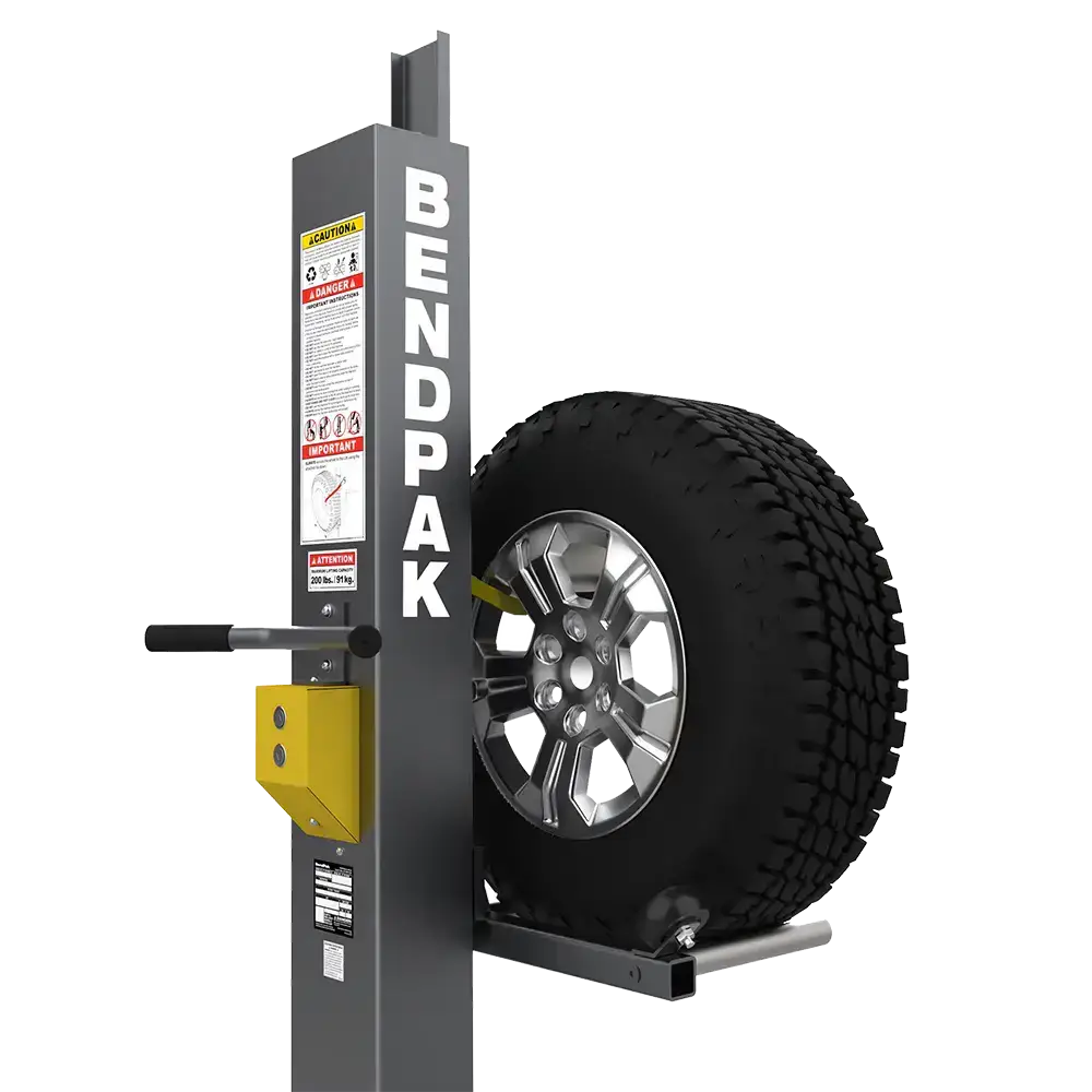 BendPak RWS-200WL Rechargeable Portable Wheel Lift, 200 lb Capacity - 5150087