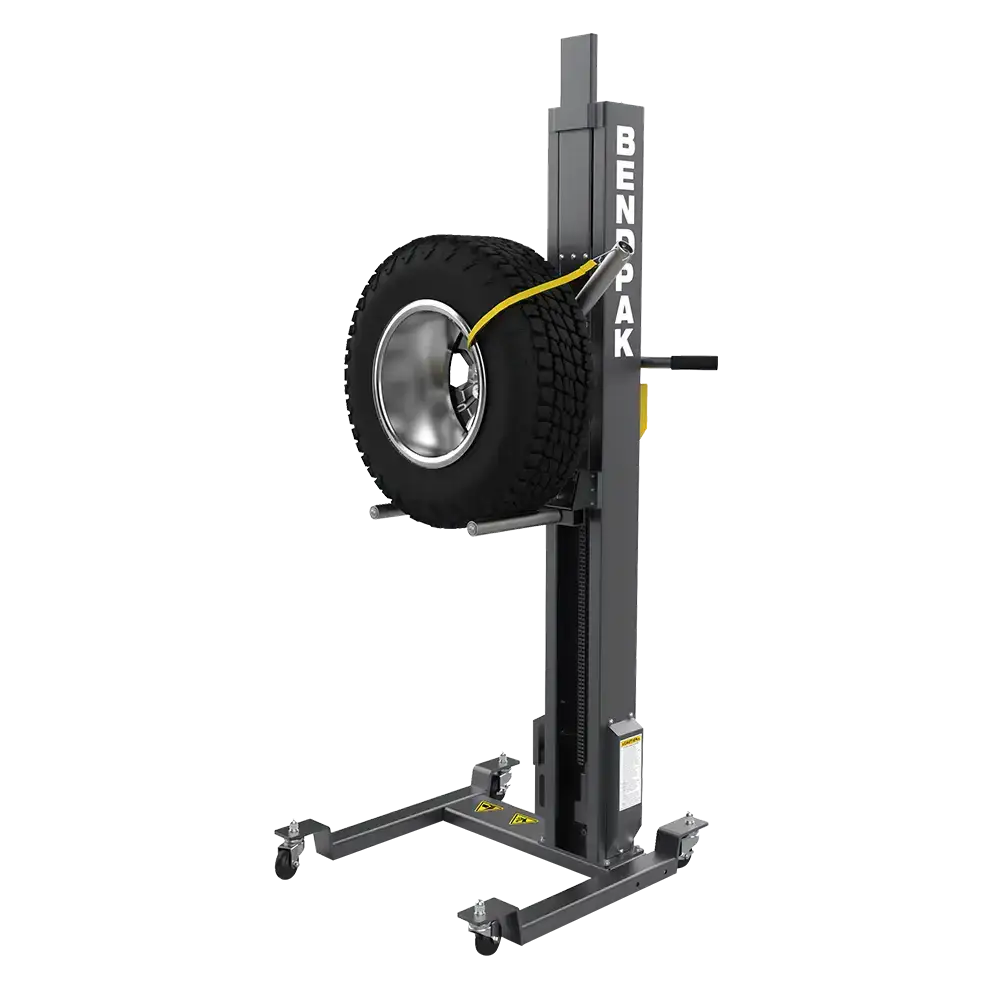 BendPak RWS-200WL Rechargeable Portable Wheel Lift, 200 lb Capacity - 5150087