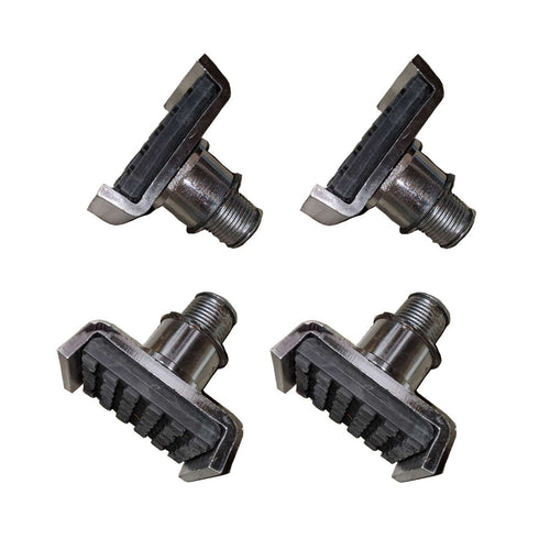 APlusLift 1 3/8" (35mm) Diameter U-Shape Saddle Adapter Pads - 4 Pieces