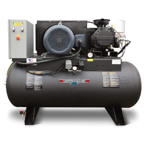 15HP CAUSA Rotary Screw Air Compressor 120gal  (SS15)